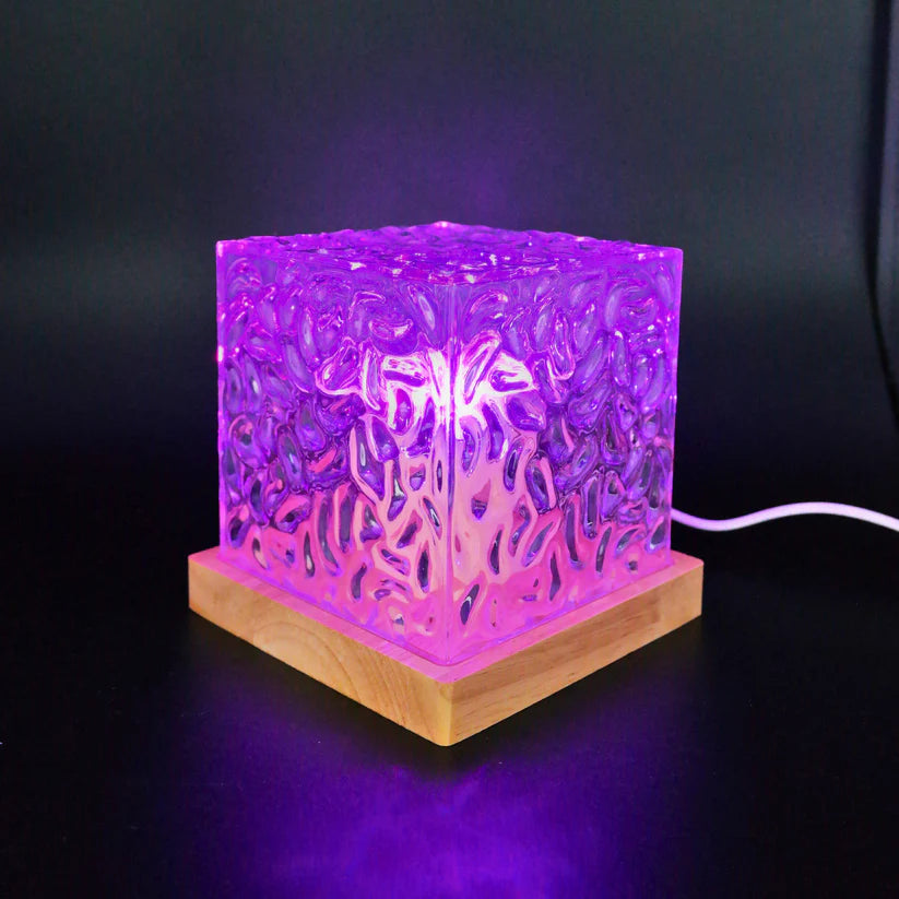 Lampara Led Cubo Rgb