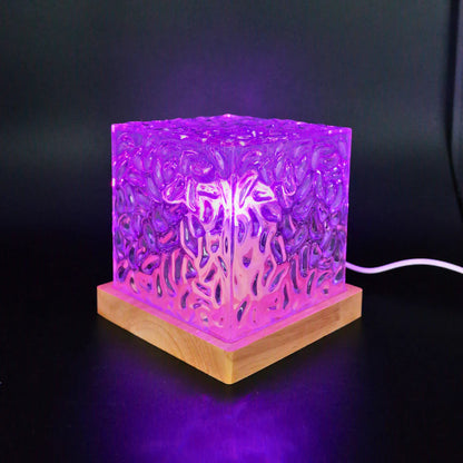 Lampara Led Cubo Rgb